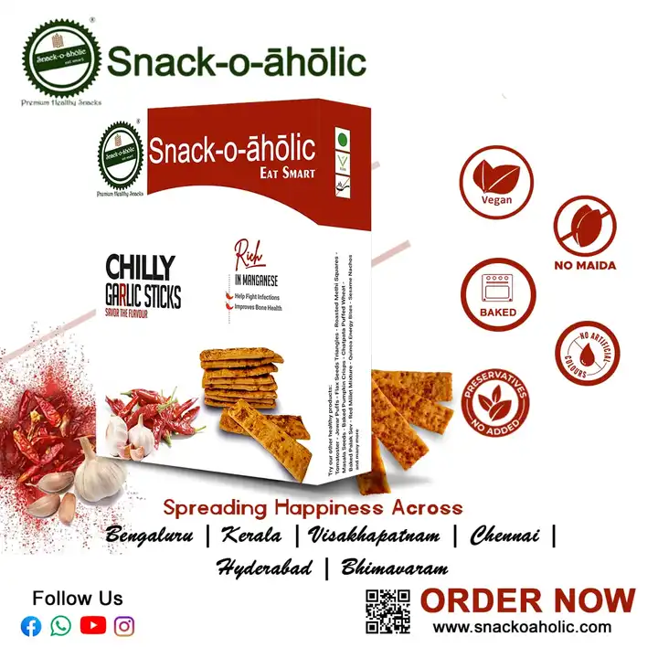 Chilli garlic sticks  uploaded by Snackoaholic on 4/10/2023