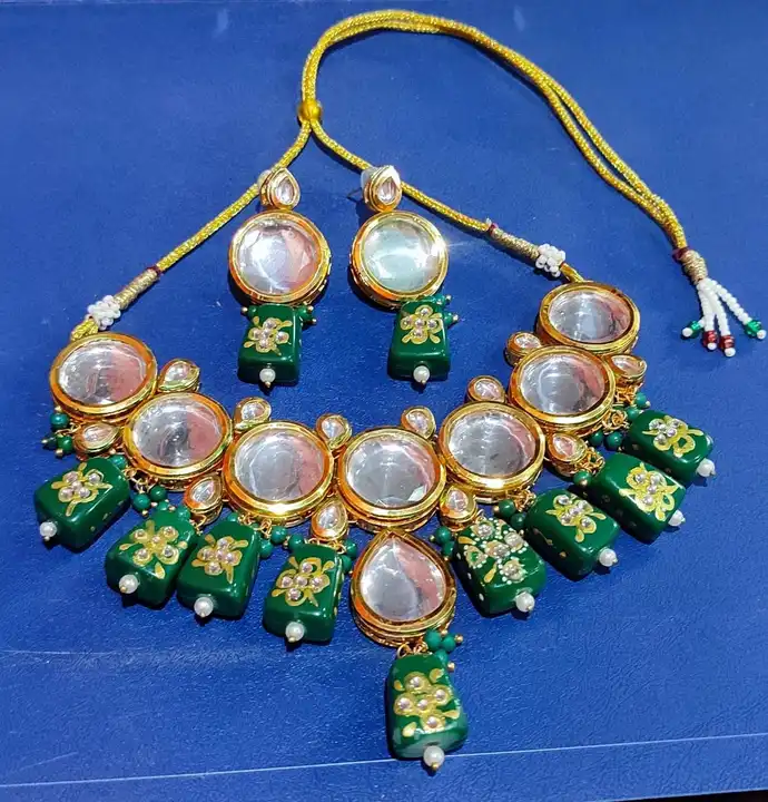 Multi choker necklace uploaded by Rehaman beauty jewellars on 4/10/2023
