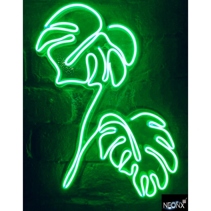 Leaf Neon sign 36*24(inches) uploaded by Signex print media on 4/10/2023