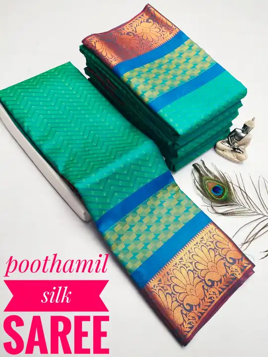 Poothamil silk saree uploaded by business on 4/10/2023