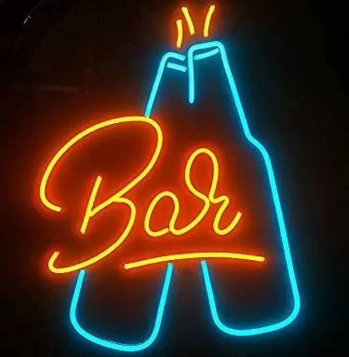 Bar neon sign 24*24(inches) uploaded by Signex print media on 4/10/2023