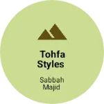 Business logo of Tohfa styles