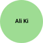 Business logo of Ali ki