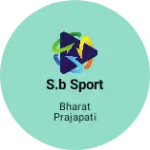 Business logo of S.b sport