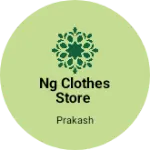 Business logo of Ng clothes store