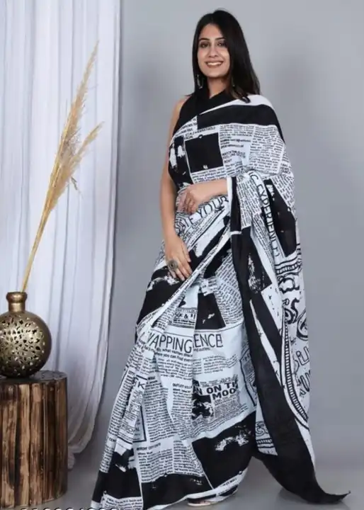 Malmal cotton saree  uploaded by Sujata saree cantre on 4/10/2023