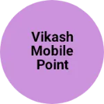 Business logo of Vikash mobile point