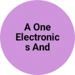 Business logo of A one electronics and furniture