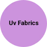 Business logo of UV fabrics