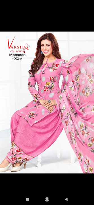 Varsha synthetic dress beautiful design and colours available  uploaded by Heena fashion house on 4/10/2023