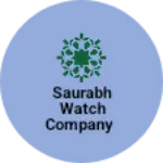 Business logo of Saurabh watch company
