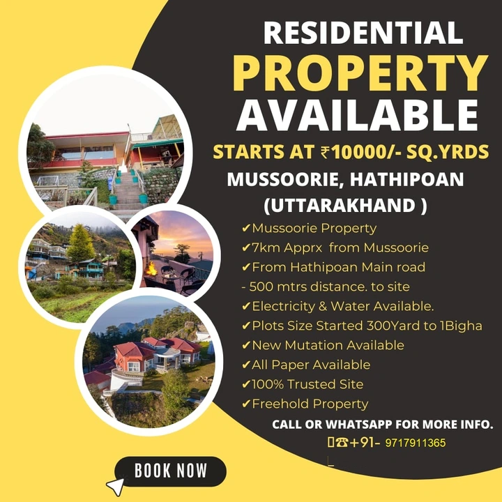 Residential Land Available for sale at Mussoorie uploaded by business on 4/10/2023