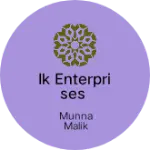 Business logo of Ik enterprises readymade garments 
