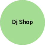 Business logo of DJ shop