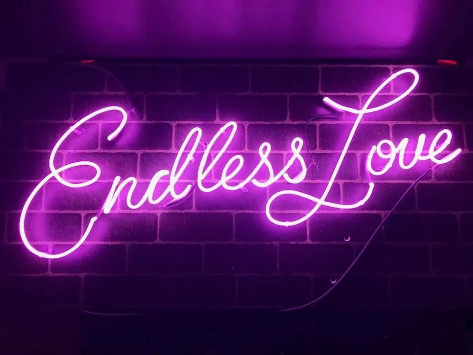 Endless love neon 24*18(inches) uploaded by Signex print media on 4/10/2023