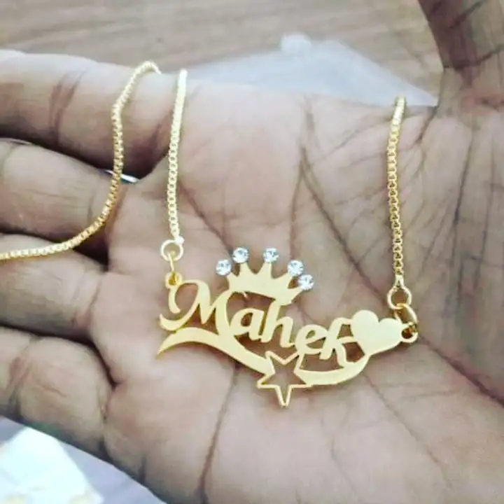 Post image Hey! Checkout my new product called
Single name pendant .