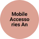 Business logo of Mobile accessories an ripering