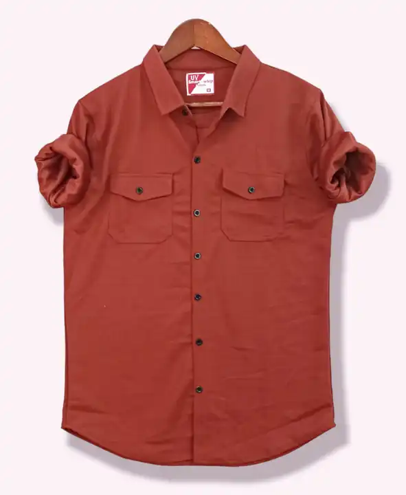 Double pocket shirt  uploaded by Men's wear on 4/10/2023