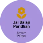 Business logo of Jai balaji paridhan