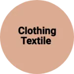 Business logo of Clothing textile