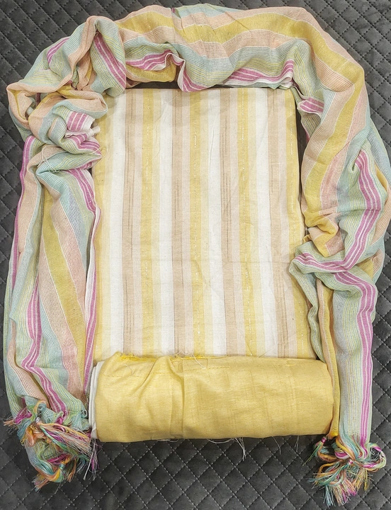 Khadi cotton fabric kurtes  uploaded by M I textiles on 4/10/2023