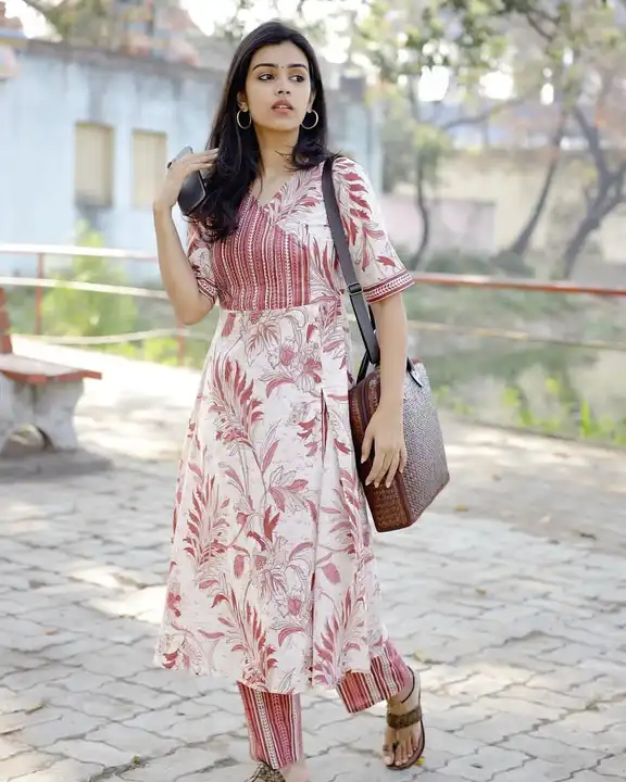 New Arrival |  presentation

 Floral hand block printed angrakha a line kurta with smart slit in fro uploaded by Mahipal Singh on 6/1/2024