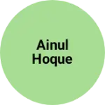 Business logo of Ainul hoque