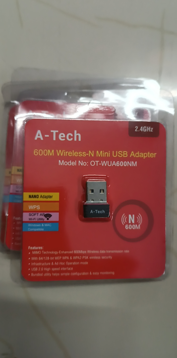Usb wifi adaptor  uploaded by Shree Guruganesh Computers on 6/4/2024