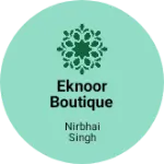 Business logo of Eknoor boutique