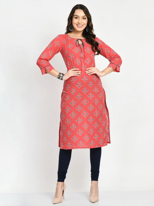 cotton printed kurta uploaded by Riya Fashion on 4/10/2023