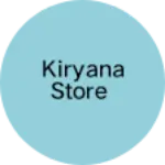 Business logo of Kiryana Store