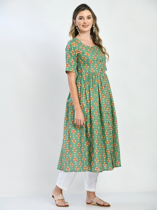 cotton printed dress uploaded by Riya Fashion on 4/10/2023