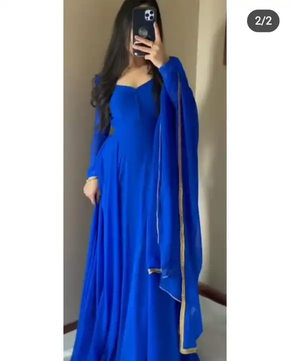 Beautiful Gown With Dupatta  uploaded by Asti's Fashion World on 4/10/2023