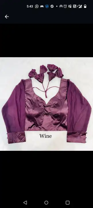 Premium Full sleeves designer blouse uploaded by All in One store on 4/10/2023