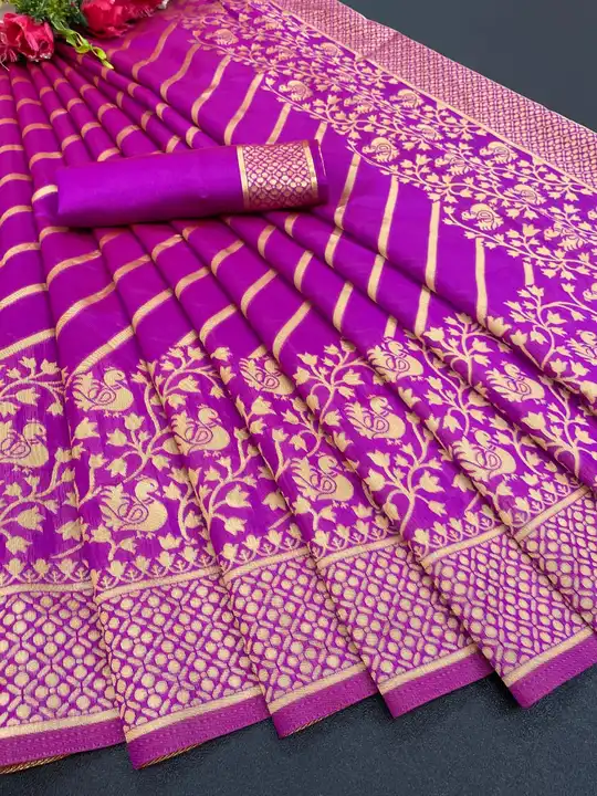 Banarasi silk uploaded by Arihant textile on 4/10/2023