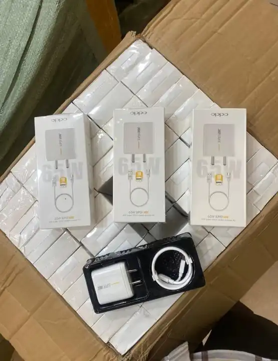OPPO 65W SUPER VOOC CHARGER WITH TYPE C DATA CABLE  uploaded by DJ TECHNOLOGY on 5/28/2024
