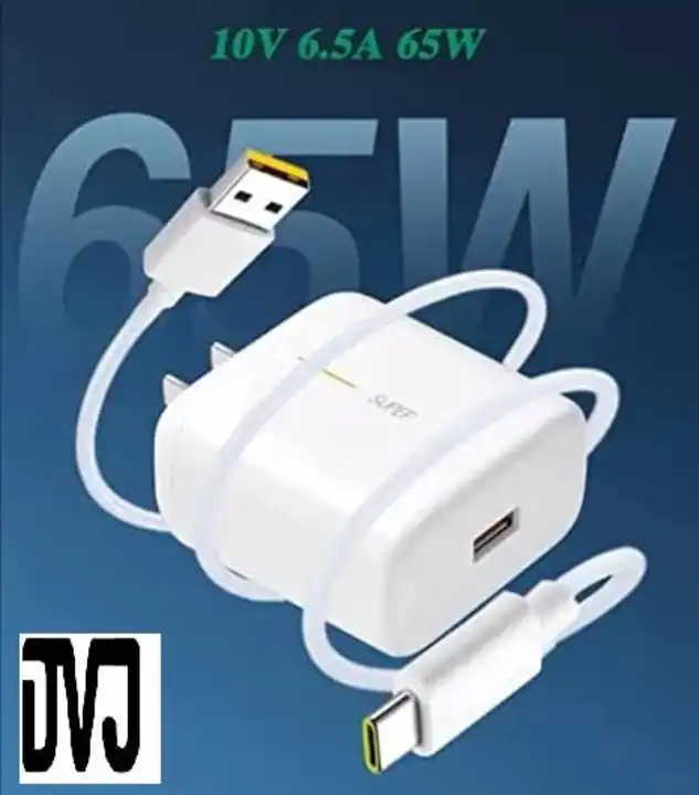 OPPO 65W SUPER VOOC CHARGER WITH TYPE C DATA CABLE  uploaded by DJ TECHNOLOGY on 4/10/2023