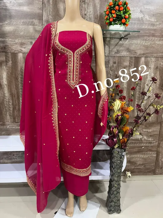 New design pure firdaus material  uploaded by Heena fashion house on 4/10/2023