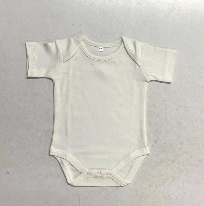 Kids Single Jersey Cotton Interlock Rompers  uploaded by Tip Top Printing and Clothing on 4/10/2023