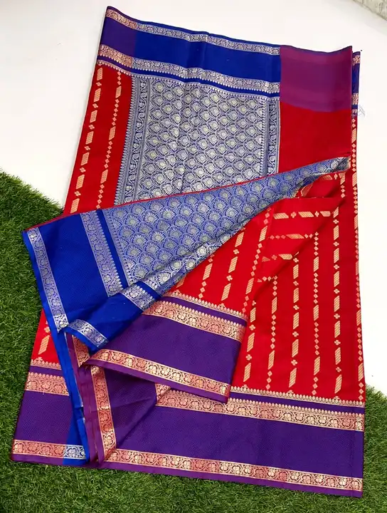 Banarasi cotton saree  uploaded by Bs_textiles7 on 4/10/2023
