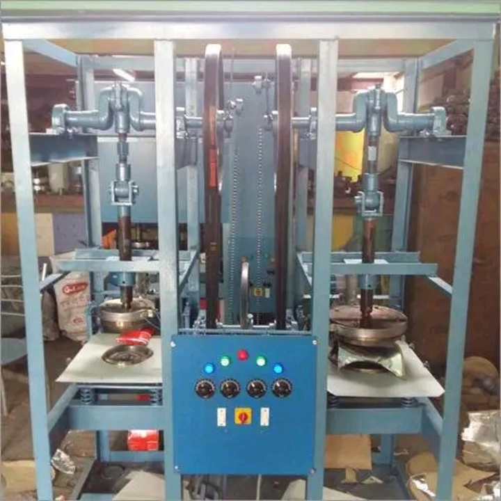 Double die fully automatic Dona plate making machine uploaded by Shree Shyam Industries Dona Machine Kanpur on 4/10/2023