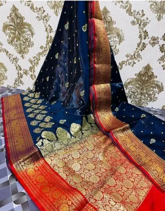 Satin Full Embroidery Work Saree with box packing
Length - 6+ meter
Set - 8 
Colour - 8
Price - 610/ uploaded by Salik Garments on 4/10/2023