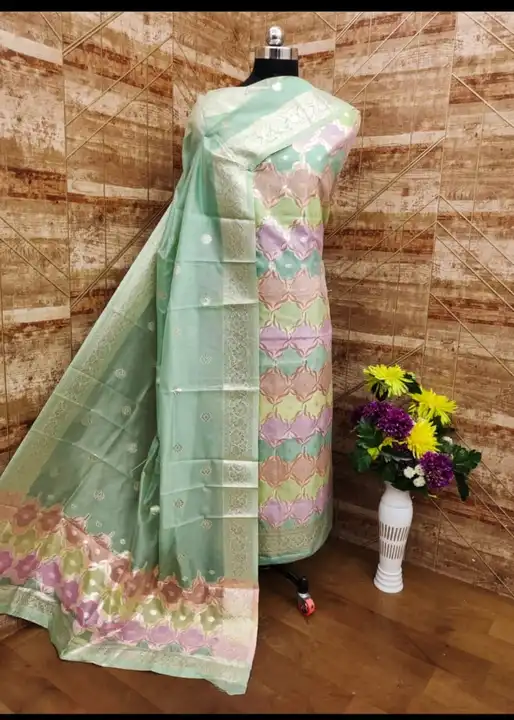 Banarasi suits  uploaded by GA Fabrics on 5/10/2024