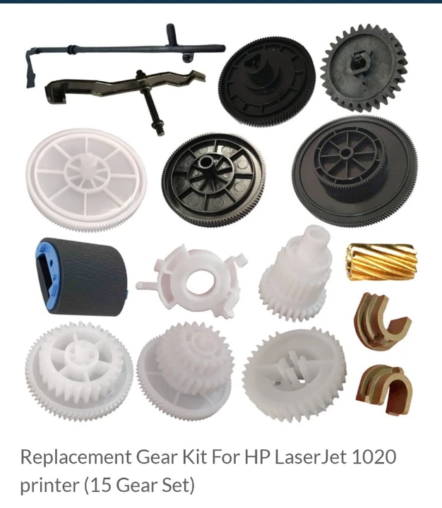 Replacement gear kit for HP LaserJet 1020 uploaded by COMPLETE SOLUTIONS on 4/11/2023