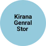 Business logo of Kirana genral stor