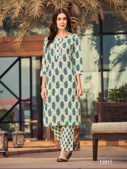 Exclusive Cotton printed Set uploaded by Vihu fashion on 4/11/2023