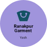 Business logo of Ranakpur garment