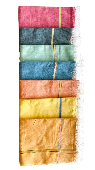 PLAIN COLOUR TOWELS 35*70 uploaded by BOLLI RAJAIAH HANDLOOM CLOTH PRODUCTIONS on 4/11/2023