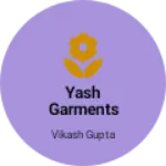 Business logo of Yash garments and cosmetics