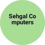 Business logo of Sehgal Computers